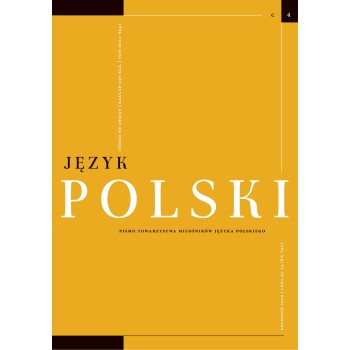 Język Polski. Rocznik C zeszyt 4