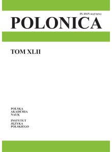 POLONICA. Tom XLII
