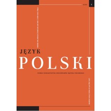 Język Polski. Rocznik CIII zeszyt 1