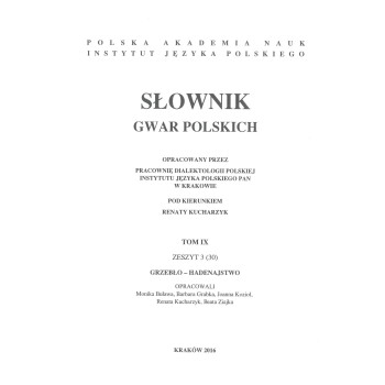 Słownik gwar polskich, t.9, z.3 (30)