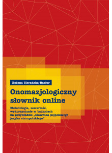 Bożena Sieradzka-Baziur, Onomazjologiczny słownik online