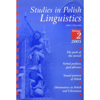 Studies in Polish Linguistics, vol. II