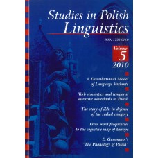 Studies in Polish Linguistics, vol. V